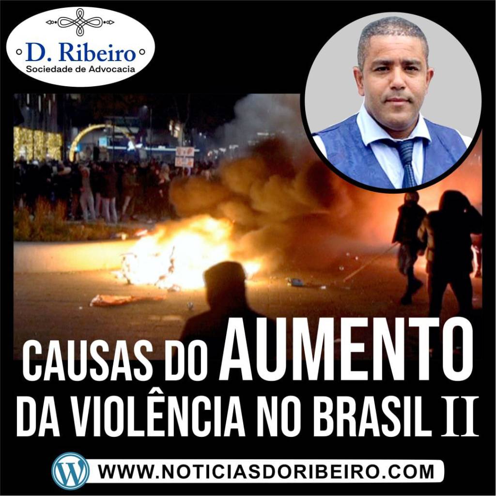 VOCÊ SABE QUAIS SÃO OS MOTIVOS DE AUMENTO DA VIOLÊNCIA NO&nbsp;BRASIL?