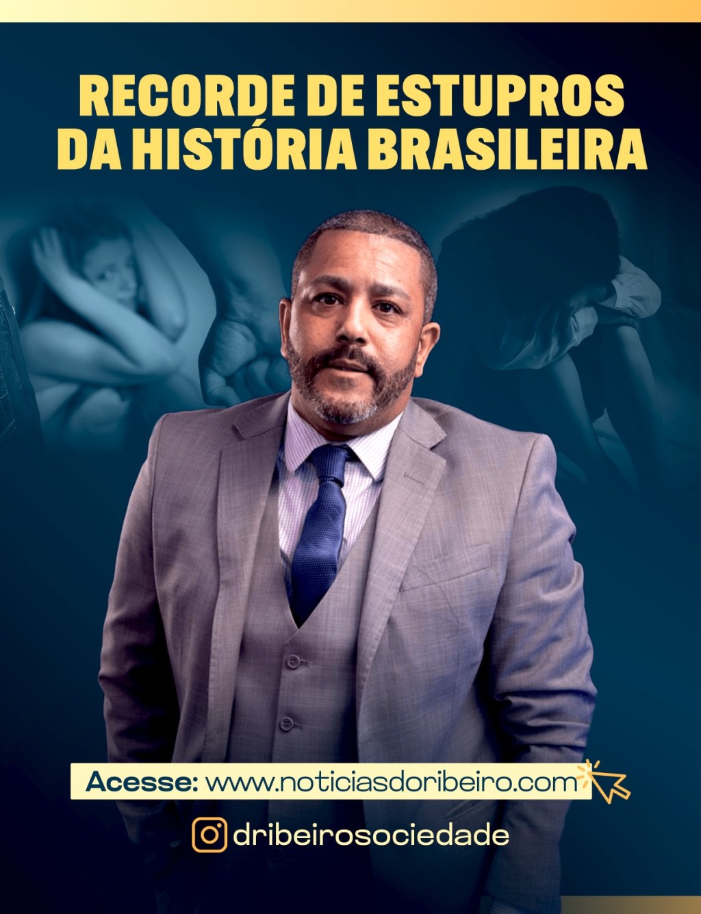 RECORDE DE ESTUPROS DA HISTÓRIA&nbsp;BRASILEIRA