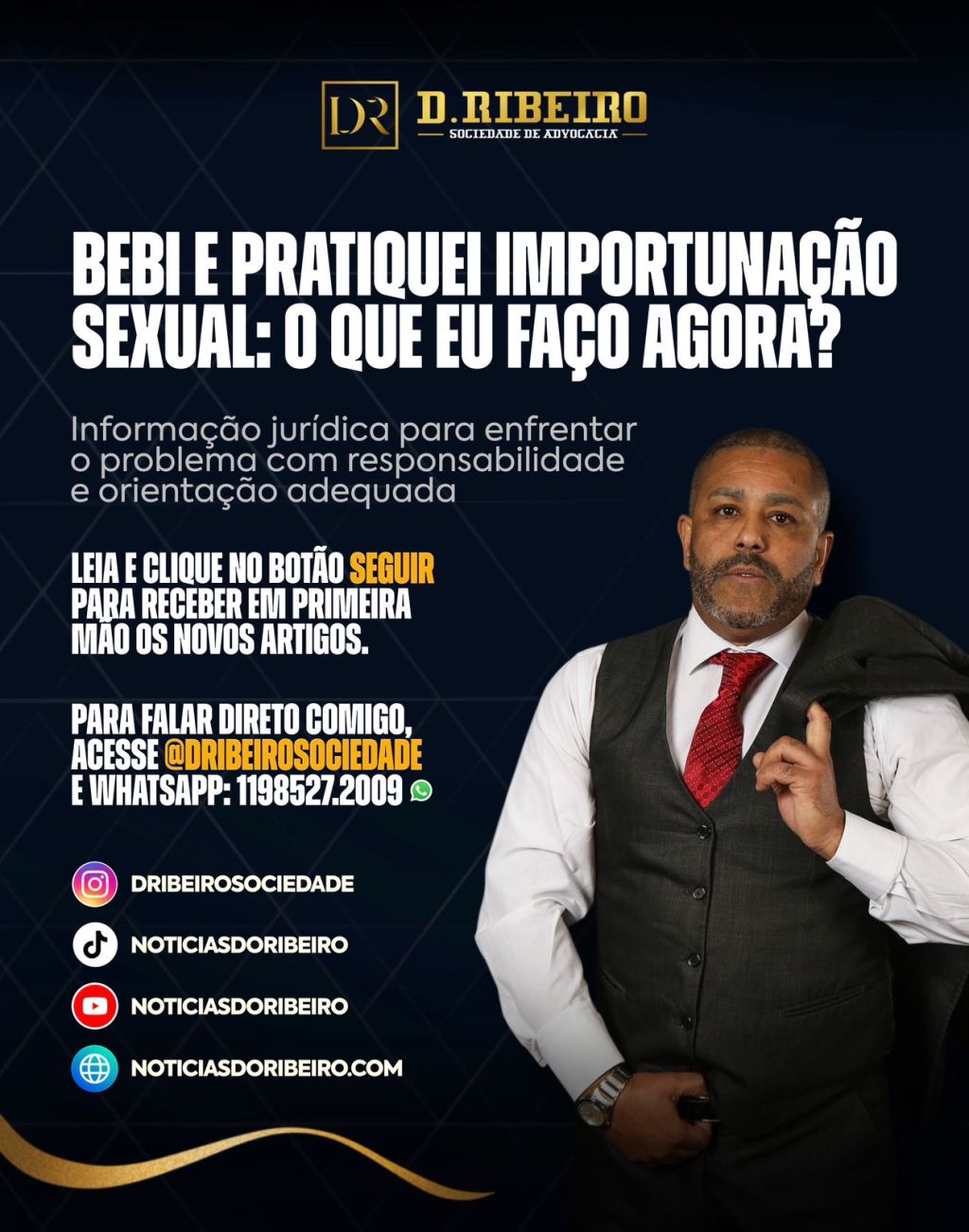 BEBI E PRATIQUEI IMPORTUNAÇÃO SEXUAL — O QUE FAÇO&nbsp;AGORA?