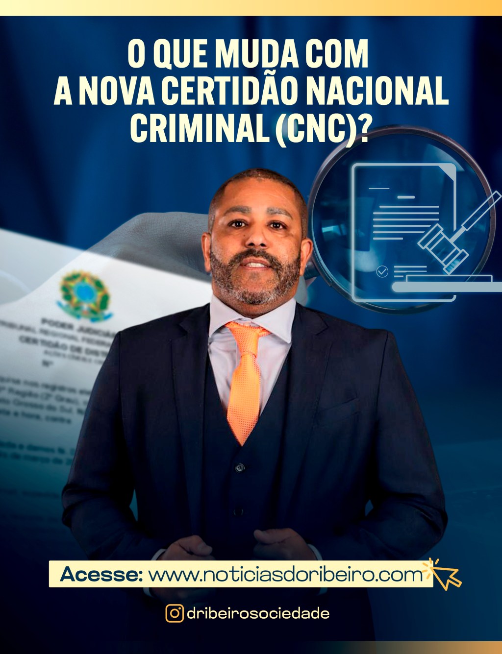 O QUE MUDA COM A NOVA CERTIDÃO NACIONAL CRIMINAL&nbsp;(CNC)?